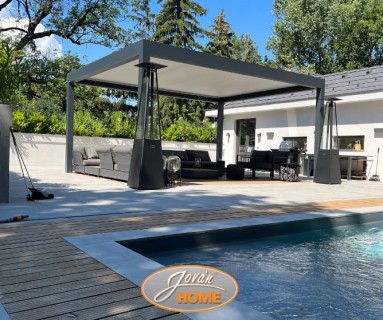 4x6-os lamellás pergola