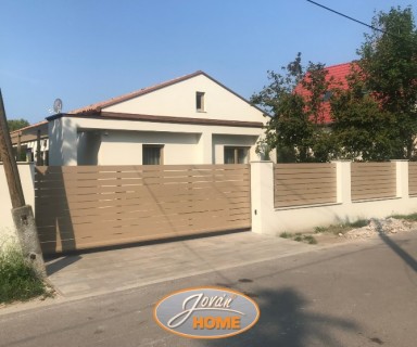 Alumínium úszókapu 120-as deszkákkal